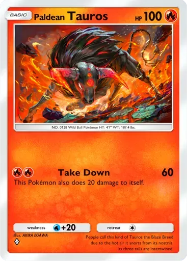Paldean Tauros
