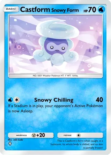 Castform Snowy Form