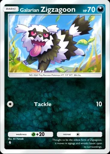 Galarian Zigzagoon