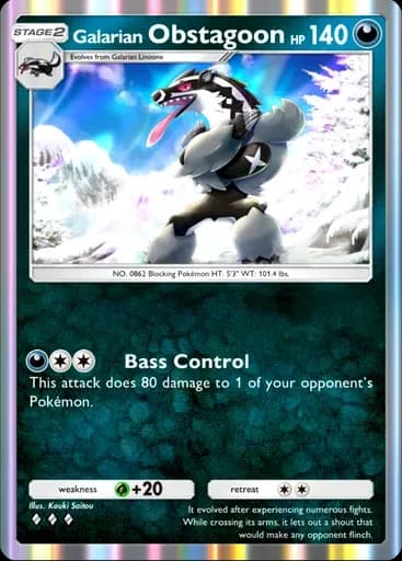 Galarian Obstagoon