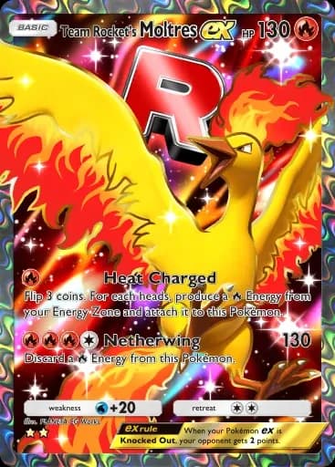ロケット団のファイヤー ex